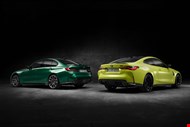 BMW M3 Competition (G80) and M4 Competition (G82) | Rear Right Three Quarter view
