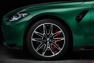 BMW M3 Competition (G80) Front Wheel and Brakes | Wheels view