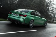 BMW M3 Competition (G80) | Rear Right Three Quarter view