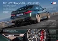 BMW M5 CS (F90) Highlights | Rear Right Three Quarter view