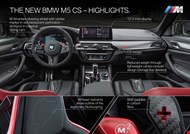 BMW M5 CS (F90) Highlights | Dashboard view
