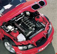 BMW S50B32 Engine Bay | Engine view
